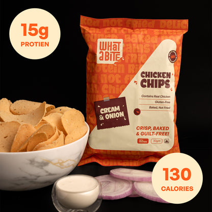 Cream and onion (Chicken Chips)