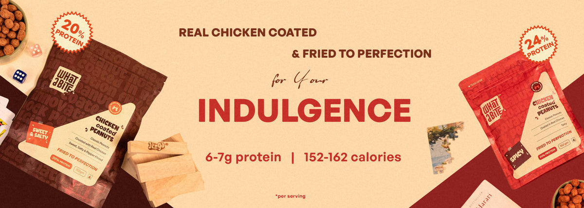 Chicken Coated Peanuts Desktop Banner
